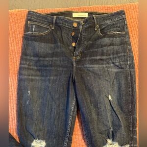 Maurice’s distressed jeans